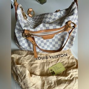 Louis Vuitton Evora Handbag Damier MM
